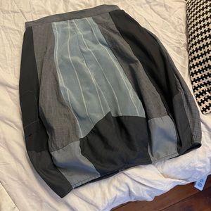 Aware/Printa upcycled bubble skirt - M